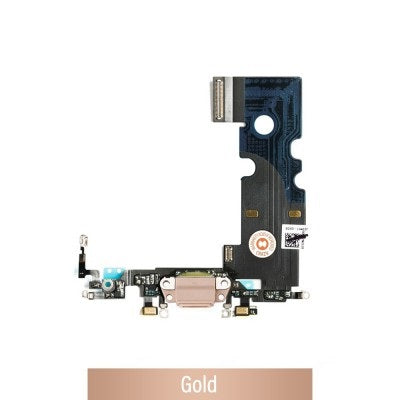 Charging Port Flex Cable for iPhone 8 (Purple)-Gold Charging Port Flex Cable for iPhone 8 (Purple)-Gold